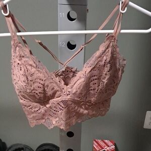 SO Lace Bralette - Mauve Pink